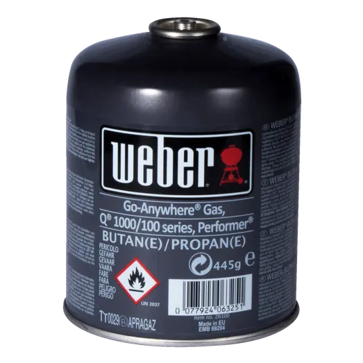 Weber gasdåse, 445 gram