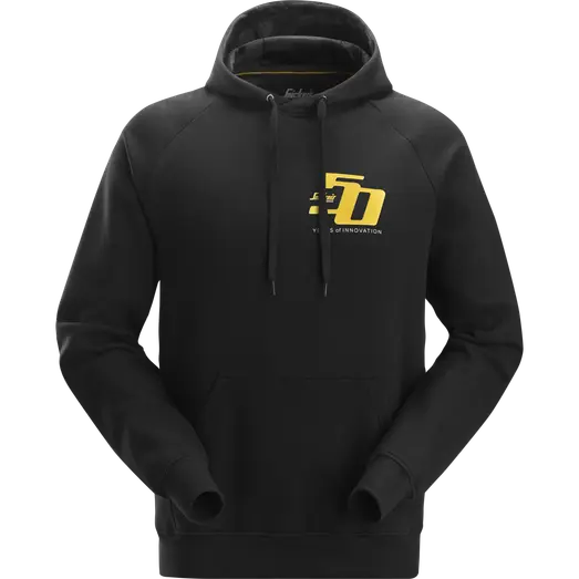 Snickers AWC2025 hættetrøje 50 år sort