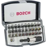 Bosch Skruetrækkerbitsæt PH, PZ, H, T og 'Quick Change'-universalholder, 32 dele