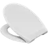 ADORA® ADVANCE toiletsæde universal softclose hvid