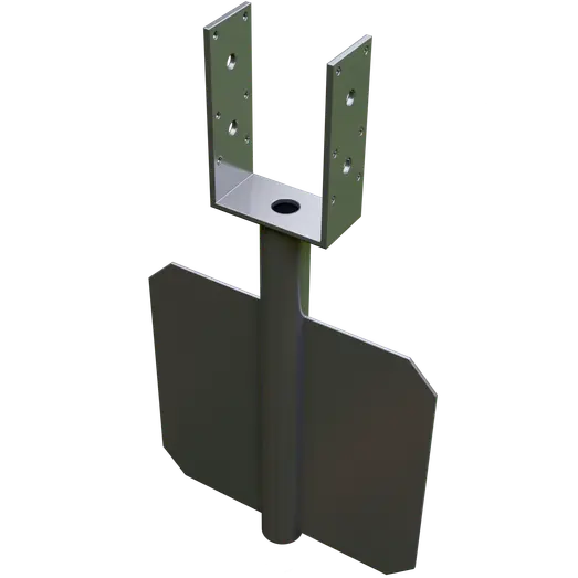 GroundPlug® Twister stolpebeslag M20/0100