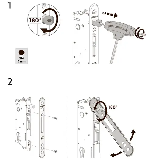 PLUS Artura komposit dobbeltlåge 213×175 cm m/stolper til nedstøbning