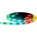 FESH LED light-strip 24W multicolor m/adapter 5 m hvid