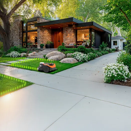 Worx WR305E Vision Cloud robotplæneklipper AI RTK 500 m²