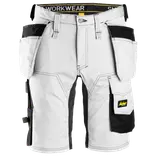 Snickers Workwear shorts hvid/sort