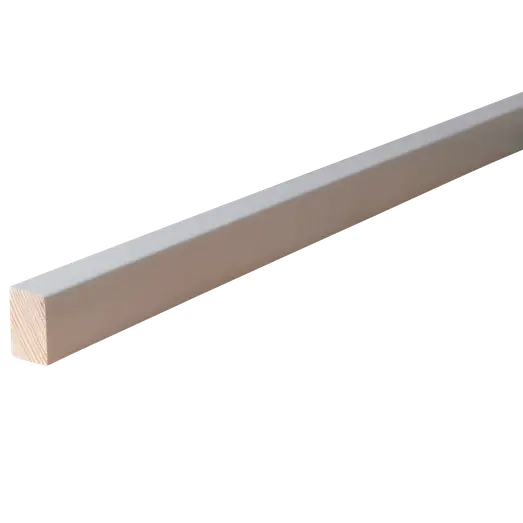 HT 15H fodliste fyr hvid 14x43x4450 mm