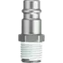 Rectus trykluft-nippel 1/4" udv. gevind