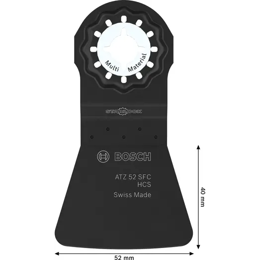 Bosch Multi-materiale skæreklinge ATZ 52 SFC, Starlock, 52x40 mm