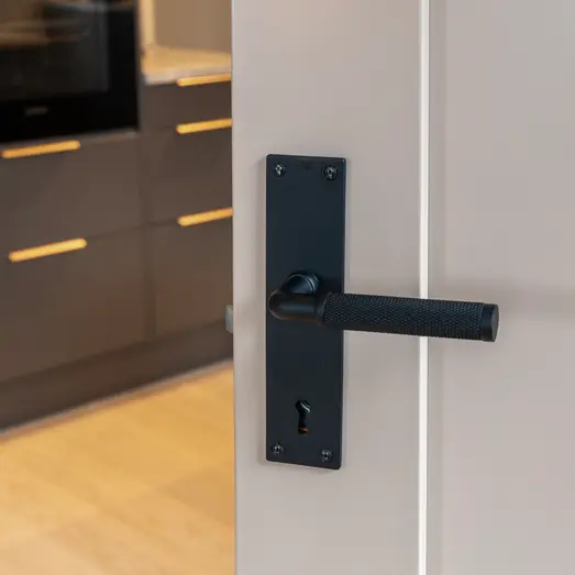 Habo dørgreb inkl. langskilt Lexington sort