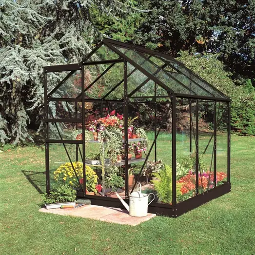 Halls Popular 66 3,8 m² 3 mm hærdet glas sort