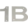 Husbogstaver 14 cm galvaniseret