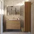 Scanbad Level spejlskab 100x80cm varm eg