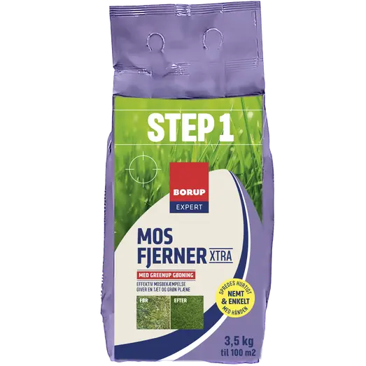 Borup Expert step 1 mosfjerner xtra 3,5 KG