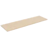 Wallmann bambus limtræshylde ubehandlet 18x200x1200 mm