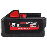 Milwaukee M18 batteri high output 18V 5,5 Ah