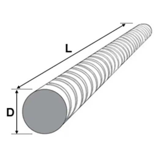 Tibnor kamstål DS/EN 10080 B550