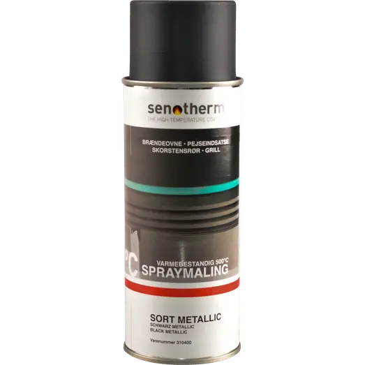 Varde Senotherm spray sort, 400 ml