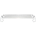 Everdure HUB varmerist krom
