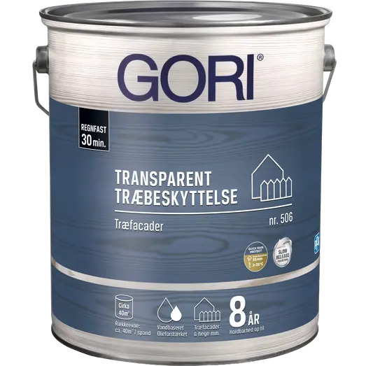 GORI 506 transparent træbeskyttelse farveløs