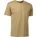 ID T-time herre t-shirt kortærmet sand