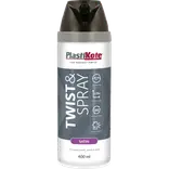 Plasti-Kote twist spraymaling 400 ml satin sort
