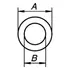 PN dørring 19,5x11,5x3,0 m messing - 6 stk.